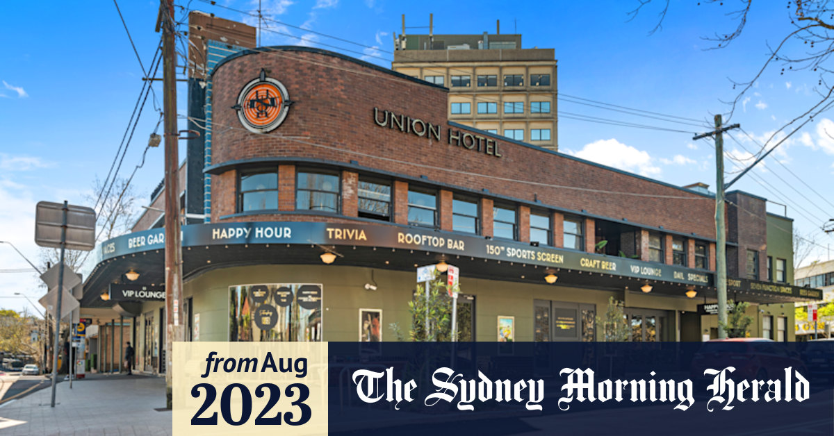 Pubs The Union in North Sydney and Harold in Forest Lodge up for sale